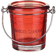 Fragrances, Perfumes, Cosmetics Votive Candle Holder - Yankee Candle Bucket Holder Ruby