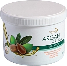 Fragrances, Perfumes, Cosmetics Argan and Olive Oils Hair Mask - Aries Cosmetics Arganic by Maria Gan Hair Mask Argan & Olive