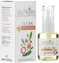 Fragrances, Perfumes, Cosmetics Body Oil - Vis Plantis Macadamia Oil For The Body