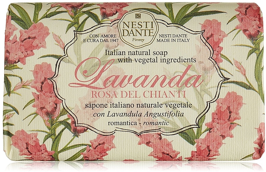 Rosa del Chianti Soap - Nesti Dante Lavanda Rosa del Chianti Soap — photo N1