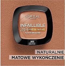 Bronzing Powder - L'Oreal Paris Infallible 24h Freshwear Bronzer — photo N5