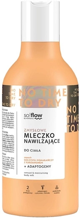 Orange & Cardamom Body Lotion - So!Flow by VisPlantis Sensual & Moisturizing Body Lotion — photo N2