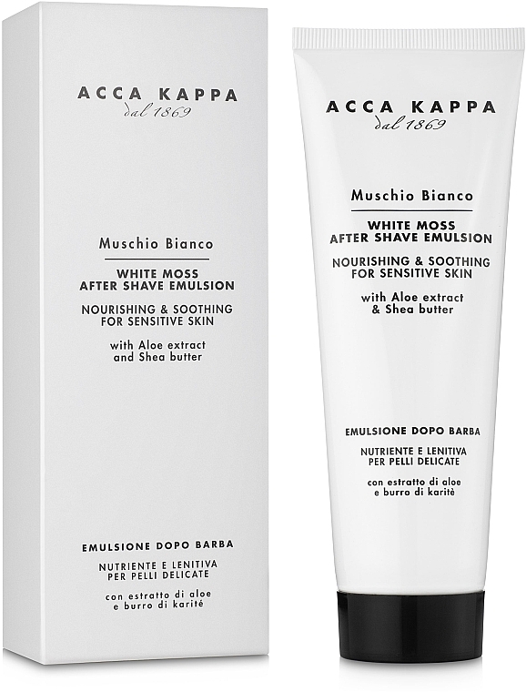 After Shave Emulsion - Acca Kappa White Moss After Shave Emulsion — photo N1