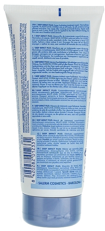 Deep Impact Mask - Salerm Keratin Shot Deep Impact Plus — photo N2