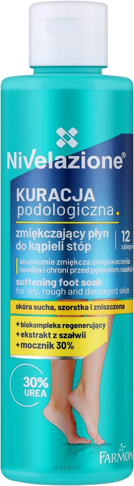 Urea Foot Bath - Farmona Nivelazione Softening Foot Soak — photo 170 ml