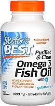 Fish Oil Omega 3, 1000mg, capsules - Doctor's Best Fish Oil Omega 3 — photo N1