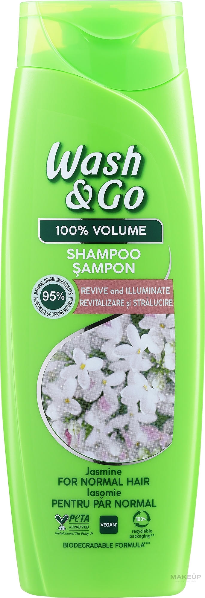 Jasmine Shampoo for Normal Hair - Wash&Go — photo 360 ml