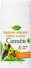 Cream Stick with Cannabis & Horse Chestnut Extracts - Bione Cosmetics Cannabis + Horse Chestnut — photo N1