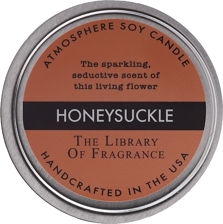 Honeysuckle Scented Soy Candle - Demeter Fragrance The Library of Fragrance Honeysuckle Atmosphere Soy Candle — photo N1