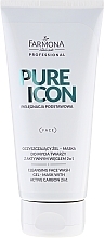 Fragrances, Perfumes, Cosmetics Cleansing Face Wash Gel Mask - Farmona Pure Icon Cleansing Face Wash Gel-Mask