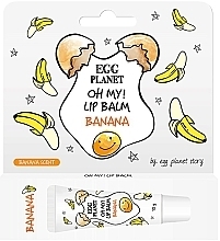 Fragrances, Perfumes, Cosmetics Banana Lip Balm - Daeng Gi Meo Ri Egg Planet Oh My! Lip Balm Banana