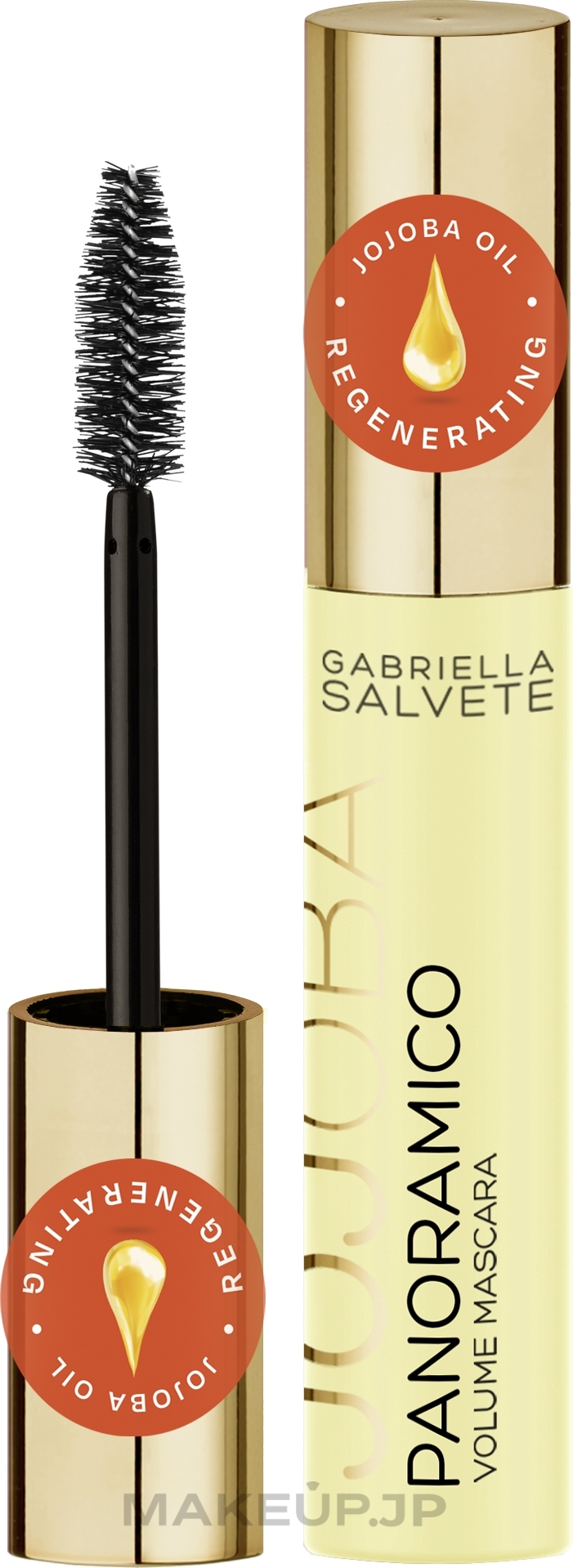 Volume Mascara - Gabriella Salvete Panoramico Mascara Volume Jojoba Oil — photo Black