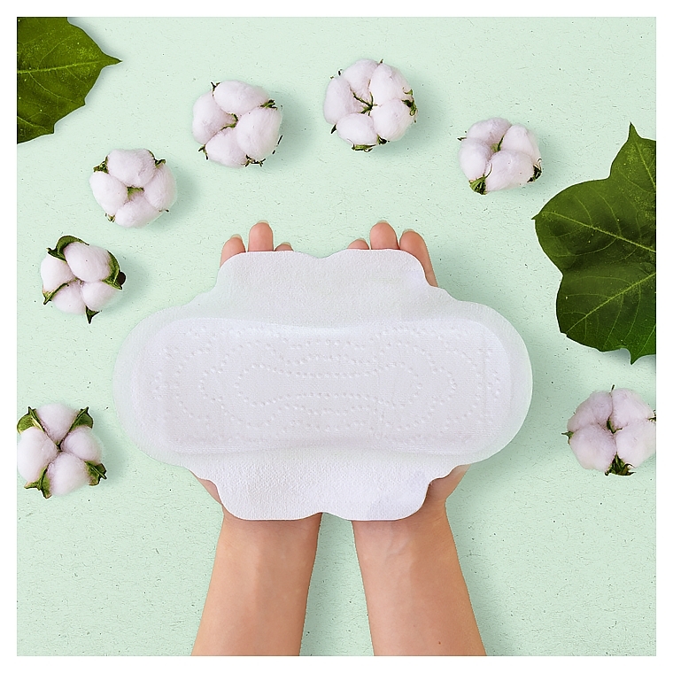 Sanitary Pads with Wings, 10pcs - Naturella Cotton Protection Ultra Maxi — photo N3