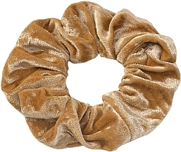 Fragrances, Perfumes, Cosmetics Velvet Scrunchie, light brown XL - Lolita Accessoires