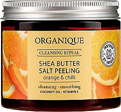 Fragrances, Perfumes, Cosmetics Salt Peeling "Orange and Chilli" - Organique Shea Butter Salt Peeling Orange & Chilli