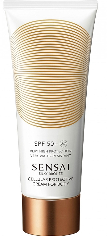 Body Sun Cream SPF 50 - Sensai Silky Bronze Cellular Protective Cream For Body — photo N1