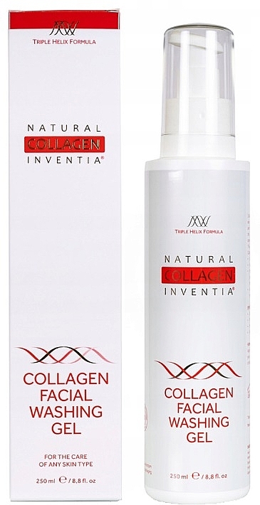 Face Cleansing Gel - Natural Collagen Inventia Facial Washing Gel — photo N1