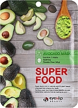 Fragrances, Perfumes, Cosmetics Sheet Face Mask 'Avocado' - Eyenlip Super Food Avocado Mask