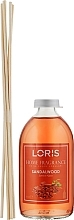 Reed Diffuser "Sandalwood" - Loris Parfum Home Fragrance Reed Diffuser — photo N2