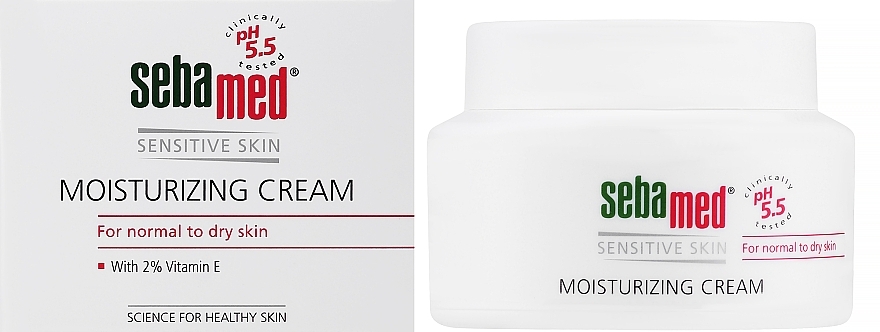 Moisturizing Cream - Sebamed Moisturing Face Cream Sensitive Skin — photo N10
