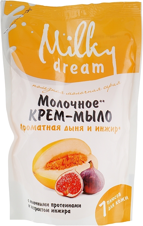 Fragrant Melon & Fig Liquid Soap (doy-pack) - Milky Dream — photo N3