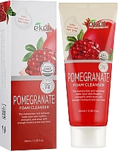 Fragrances, Perfumes, Cosmetics Face Cleansing Foam with Pomegranate Extract - Ekel Foam Cleanser Pomegranate