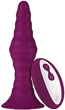 Vibrating Anal Plug Wireless Remote Control  - Femme Funn Pyra Large Dark Fuchsia  — photo N2