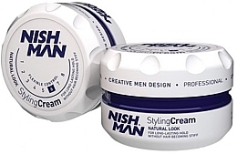 Fragrances, Perfumes, Cosmetics Styling Hair Cream - Nishman Hair Styling Cream Extra Hold No.6