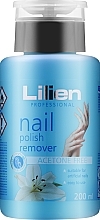 Acetone-Free Nail Polish Remover "Lily" - Lilien Nail Polish Remover — photo N2