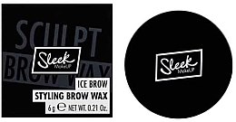Brow Wax - Sleek MakeUP Ice Styling Brow Wax — photo N2