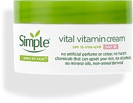 Vitamin Day Cream - Simple Kind To Skin Vital Vitamin Cream — photo N2