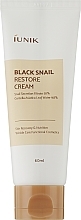 Anti-Aging Repairing Cream with Black Snail Mucin - IUNIK Black Snail Restore Cream — photo N3