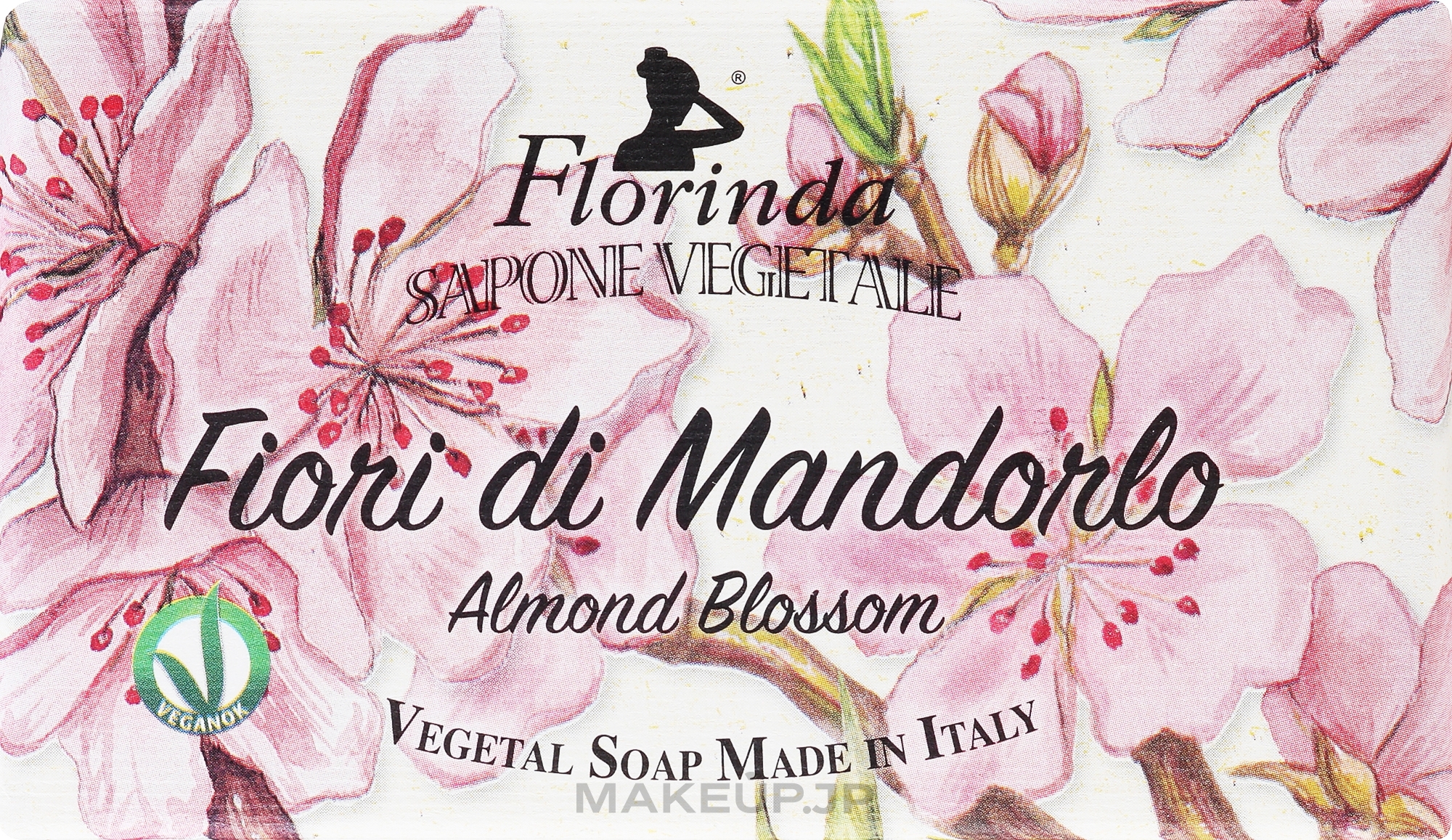 Natural Soap 'Almond Blossom' - Florinda Sapone Vegetale Almond Blossom — photo 200 g