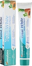 Fragrances, Perfumes, Cosmetics Whitening Toothpaste - Himalaya Herbals Total White Herbal Toothpaste