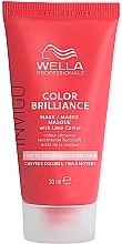 Mask for Colored, Normal & Thin Hair - Wella Professionals Invigo Color Brilliance Vibrant Color Mask — photo N1