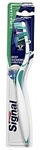 Fragrances, Perfumes, Cosmetics Medium Toothbrush, turquoise - Signal Super Clean