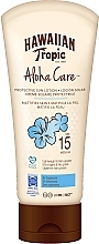 Fragrances, Perfumes, Cosmetics Sun Lotion for Body - Hawaiian Tropic Aloha Care Protective Sun Lotion Mattifies Skin SPF 15