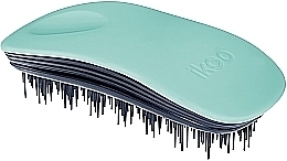 Hair Brush - Ikoo Home Black Ocean Breeze — photo N1