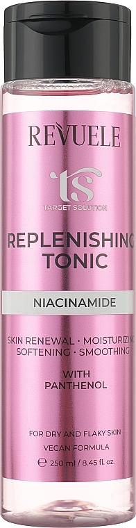 Lifting Niacinamide Tonic - Revuele Target Solution Plumping Toner with Niacinamide — photo N1