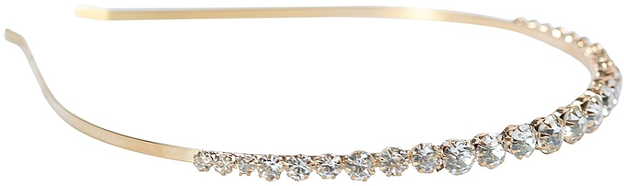 Round Crystal Hair Band, 417194 - Glamour — photo N2