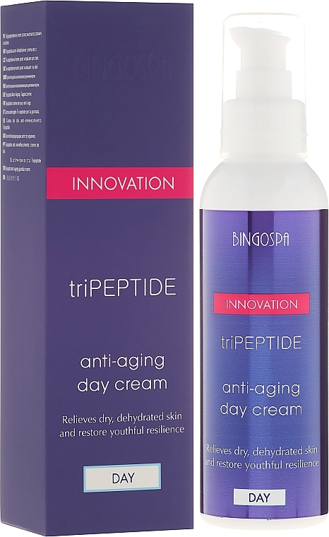 3-Peptide Anti-Wrinkle Day Cream - BingoSpa Innovation TriPeptide Anti-Aging Day Cream — photo N1