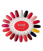 Fragrances, Perfumes, Cosmetics Chamomile Gel Paint Palette, 4 pcs. - Kodi Professional