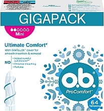 Mini Tampons, 64 pcs - o.b. Pro Comfort — photo N1