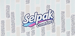 Fragrances, Perfumes, Cosmetics Tissues in Box "Comfort", 150pcs, stripes - Selpak