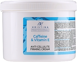 Fragrances, Perfumes, Cosmetics Firming Anti-Cellulite Caffeine & Vitamin E Cream - Hristina Professional Anti Cellulite Firming Cream Caffeine & Vitamin E