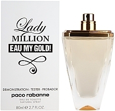 Paco Rabanne Lady Million Eau My Gold - Eau de Toilette (tester without cap) — photo N5