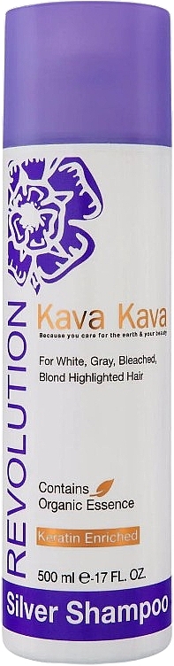 Blond, Grey, Bleached and Highlighted Hair Shampoo - Kava Kava Silver Shampoo — photo N1