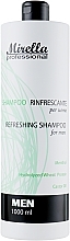 Menthol & Castor Oil Shampoo for Men - Mirella Professional Shampoo — photo N26