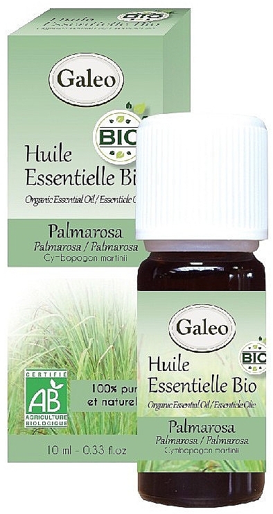 Organic Palmarosa Essential Oil - Galeo Organic Essential Oil Palmarosa — photo N1