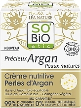 Fragrances, Perfumes, Cosmetics Nourishing Daily Argan Cream - So'Bio Argan Nourishing Cream